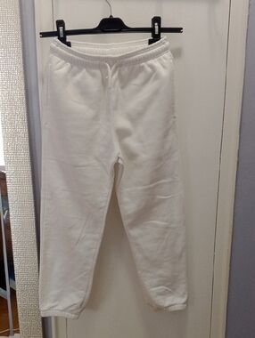 GAP White Kids Fleece Joggers